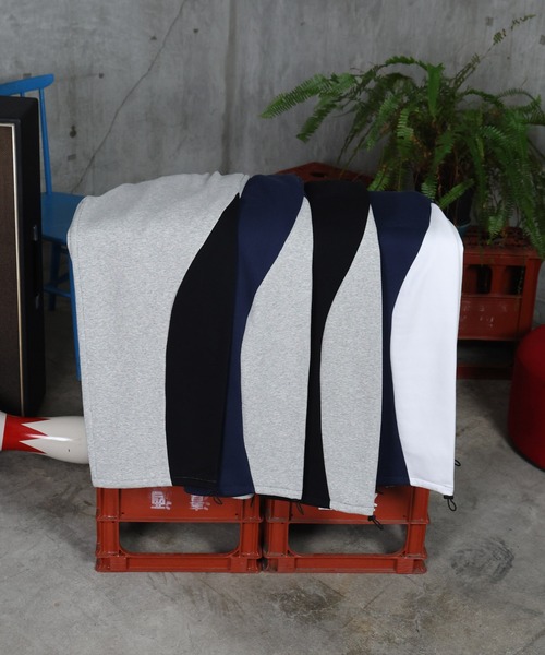 ILL'S（イルズ）の「配色切り替え ドロスト スウェットパンツ メンズ レディース ユニセックス（スウェットパンツ・メンズ・ブルー系その他/ネイビー/杢グレー/ブラック・L/M）」の5枚目の写真