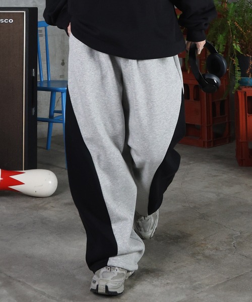 ILL'S（イルズ）の「配色切り替え ドロスト スウェットパンツ メンズ レディース ユニセックス（スウェットパンツ・メンズ・ブルー系その他/ネイビー/杢グレー/ブラック・L/M）」の19枚目の写真