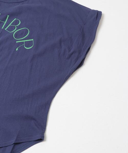 URBAN RESEARCH ROSSO WOMEN（アーバンリサーチ　ロッソ）の「CHIGNON　アーチロゴフレンチ（Tシャツ/カットソー・レディース・ブラック/ホワイト/ネイビー・FREE）」の11枚目の写真