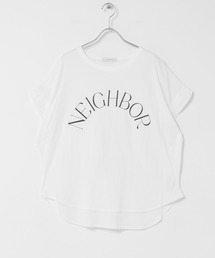 URBAN RESEARCH ROSSO WOMEN | CHIGNON アーチロゴフレンチ(Tシャツ/カットソー)