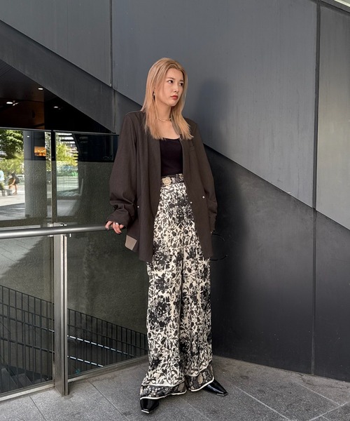 DAQHNE SCARF PANTS（その他パンツ）｜Ameri（アメリ）のファッション  