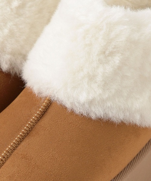 LAKOLE（ラコレ）の「フェイクムートンスリッポン / 571339（スリッポン・レディース・キャメル/ダークブラウン・LARGE/MEDIUM）」の11枚目の写真