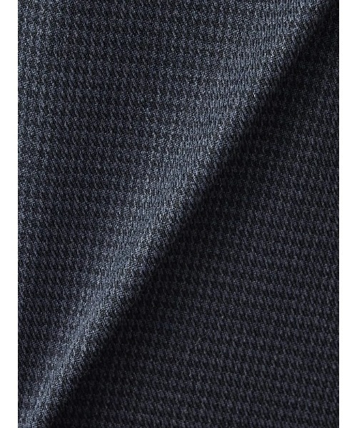 Perfect Suit FActory(パーフェクトスーツファクトリー)の「千鳥柄スタンドカラーコート 脱着ライナー付き ブラック/ネイビー(その他アウター・メンズ・ブラック/ネイビー・S/3L/LL/L/M)」の8枚目の写真