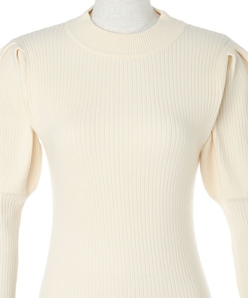 F i.n.t（フィント）の「袖口レースアップリブニットプルオーバー/fint フィント（ニット/セーター・レディース・ライトベージュ/ダークオレンジ/オフホワイト・FREE）」の20枚目の写真