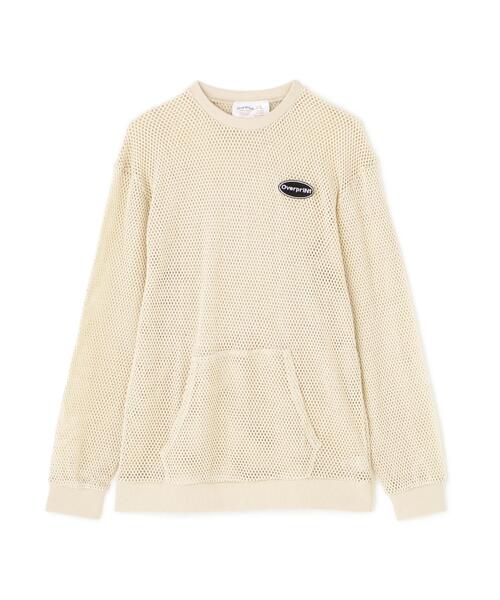 over print(オーバープリント)の「overprint/オーバープリント/MESH TEE(Tシャツ/カットソー・メンズ・ブラック/アイボリー・L/M)」の6枚目の写真