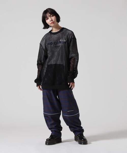 over print(オーバープリント)の「overprint/オーバープリント/MESH TEE(Tシャツ/カットソー・メンズ・ブラック/アイボリー・L/M)」の15枚目の写真