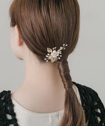 ✨新品✨レザーラップドチェーンバレッタ✨ raden_barrette_sakura_mix-