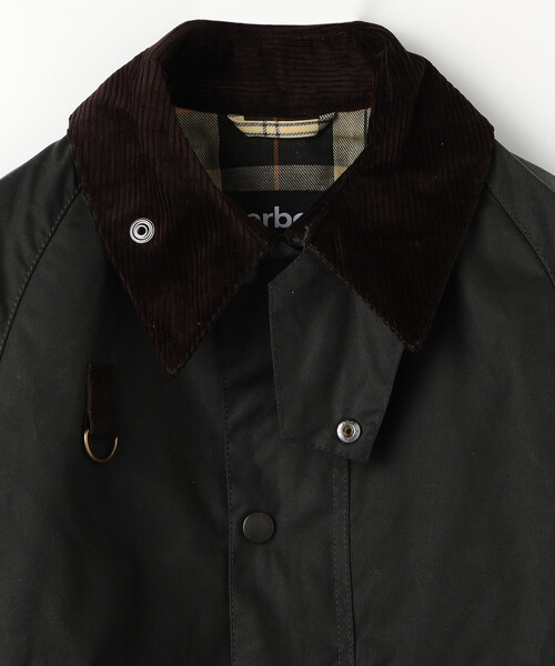 FREAK'S STORE(フリークスストア)の「Barbour/バブアー SPEY / スペイ ワックス ショート ジャケット / MWX1212(ブルゾン・レディース・ブラック/オリーブ・SMALL/MEDIUM)」の4枚目の写真