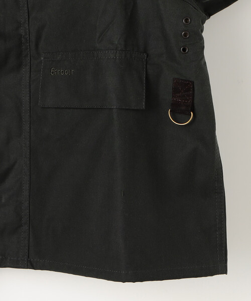 FREAK'S STORE(フリークスストア)の「Barbour/バブアー SPEY / スペイ ワックス ショート ジャケット / MWX1212(ブルゾン・レディース・ブラック/オリーブ・SMALL/MEDIUM)」の5枚目の写真