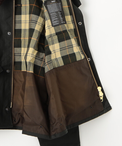 FREAK'S STORE(フリークスストア)の「Barbour/バブアー SPEY / スペイ ワックス ショート ジャケット / MWX1212(ブルゾン・レディース・ブラック/オリーブ・SMALL/MEDIUM)」の10枚目の写真