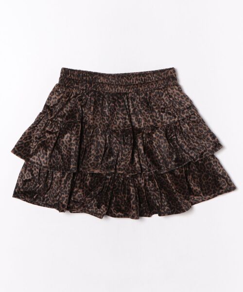 お値下げ❣️美品、貴重♡LVレオパードミニスカート i-dare】レオパード ヒョウ柄 台形 ミニスカート（スカート）｜i-dare