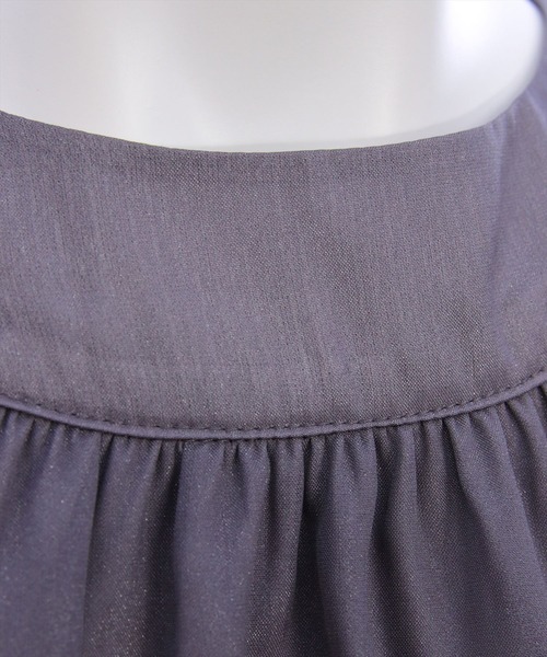 clear（クリア）の「2wayリボンアメスリ長袖ミニワンピース[大人 フェミニン 上品]（ワンピース・レディース・グレー/ブラック/アイボリー・F）」の18枚目の写真