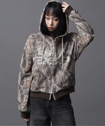 Art re A select（アトリエセレクト）の「【SEQUENZ（シークエンズ）】SQNZ NEW O.G LOGO FADE ZIP P/K（パーカー）」