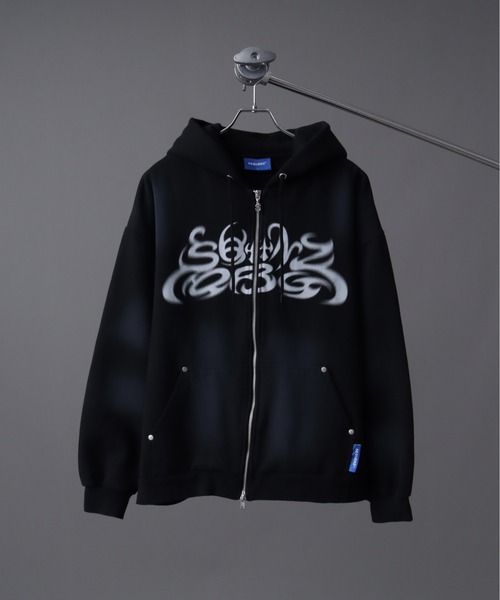 SPARK!!SOUND!!SHOW!! スサシオリジナルパーカー SEQUENZ（シークエンズ）】SQNZ NEW O.G LOGO FADE ZIP P/K（パーカー