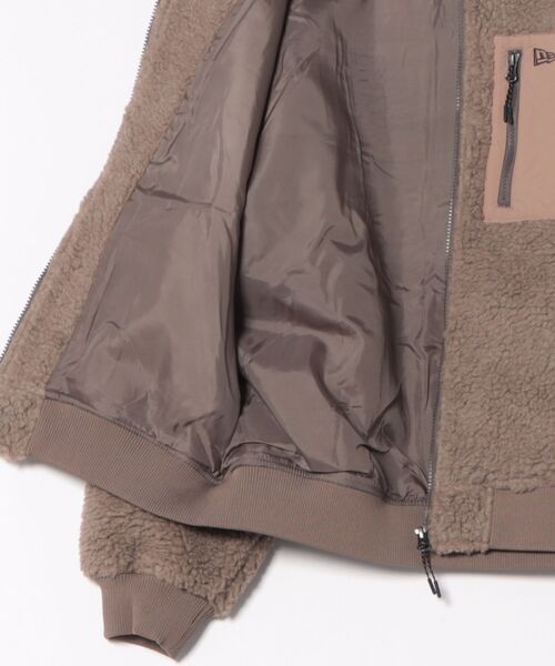 NEW ERA（ニューエラ）の「NEW ERA/ニューエラ BOA BLOUSON 252 ボアジャケット 14682728/14682729（ブルゾン・メンズ・ブラウン/ブラック・2XL/XL/L/M）」の17枚目の写真