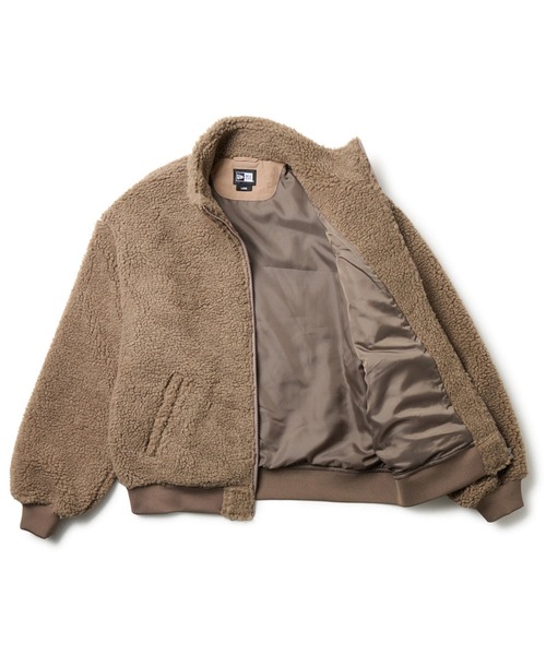 NEW ERA（ニューエラ）の「NEW ERA/ニューエラ BOA BLOUSON 252 ボアジャケット 14682728/14682729（ブルゾン・メンズ・ブラウン/ブラック・2XL/XL/L/M）」の10枚目の写真