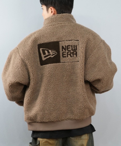 NEW ERA（ニューエラ）の「NEW ERA/ニューエラ BOA BLOUSON 252 ボアジャケット 14682728/14682729（ブルゾン・メンズ・ブラウン/ブラック・2XL/XL/L/M）」の20枚目の写真