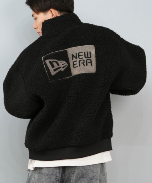 NEW ERA（ニューエラ）の「NEW ERA/ニューエラ BOA BLOUSON 252 ボアジャケット 14682728/14682729（ブルゾン・メンズ・ブラウン/ブラック・2XL/XL/L/M）」の18枚目の写真
