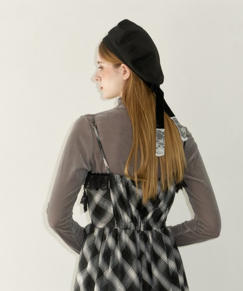 idem（イデム）の「lace drawstring onepiece / レースデザインドロストキャミワンピース（ワンピース・レディース・その他/ホワイト・FREE）」の10枚目の写真