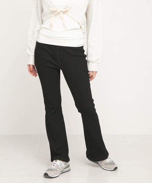 URBAN RESEARCH Sonny Label(アーバンリサーチサニーレーベル)の「SLAB Flare Rib Leggings(その他パンツ・レディース・チャコールグレー/ブラック・S-M/M-L)」の11枚目の写真