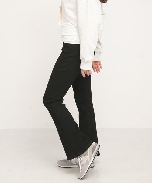 URBAN RESEARCH Sonny Label(アーバンリサーチサニーレーベル)の「SLAB Flare Rib Leggings(その他パンツ・レディース・チャコールグレー/ブラック・S-M/M-L)」の10枚目の写真