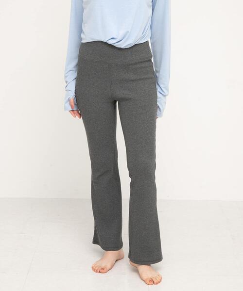 URBAN RESEARCH Sonny Label(アーバンリサーチサニーレーベル)の「SLAB Flare Rib Leggings(その他パンツ・レディース・チャコールグレー/ブラック・S-M/M-L)」の12枚目の写真