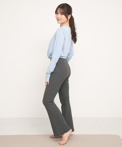 URBAN RESEARCH Sonny Label(アーバンリサーチサニーレーベル)の「SLAB Flare Rib Leggings(その他パンツ・レディース・チャコールグレー/ブラック・S-M/M-L)」の17枚目の写真