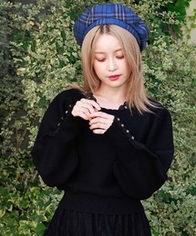 雑誌掲載styling オフショルダーカットトップス人気ダークグレータグ付未使用 モバイルショルダーストラップ（その他） | tk.TAKEO KIKUCHI(Ladies