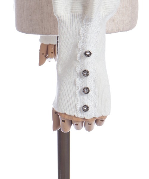 axes femme（アクシーズファム）の「オフショルニットプルオーバー（ニット/セーター・レディース・キナリ/モカ/ブラック・FREE）」の10枚目の写真