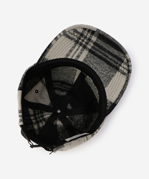 SEDAN ALL-PURPOSE（セダンオールパーパス）の「SEDAN ALL-PURPOSE | コットンウールチェック 6パネルキャップ MEN（キャップ・メンズ・カーキ/ブラウン・ONE）」の9枚目の写真