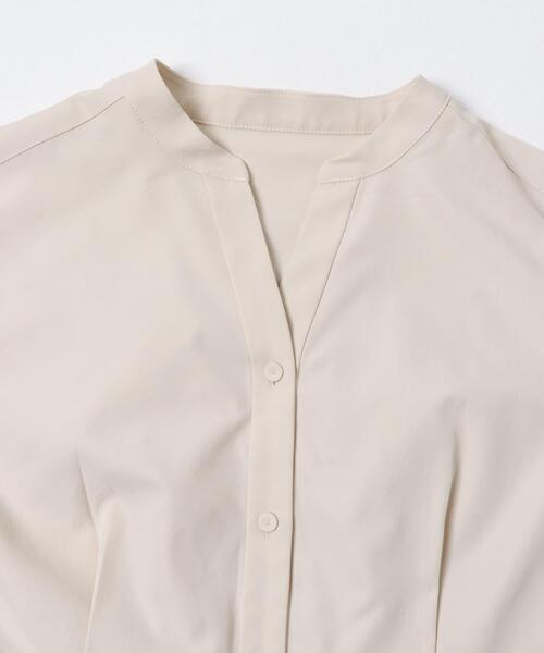 URBAN RESEARCH ROSSO WOMEN(アーバンリサーチ ロッソ)の「ウォッシャブルウエストマークワンピース(ワンピース・レディース・アイボリー/ブラック・FREE)」の11枚目の写真
