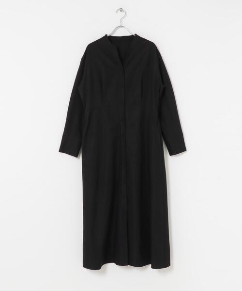 URBAN RESEARCH ROSSO WOMEN(アーバンリサーチ ロッソ)の「ウォッシャブルウエストマークワンピース(ワンピース・レディース・アイボリー/ブラック・FREE)」の14枚目の写真