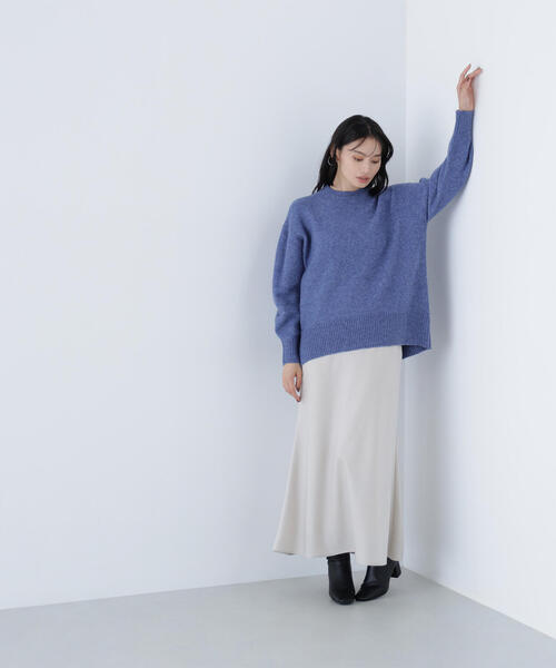 セール】◇バックスリットミドルニット（ニット/セーター）｜NATURAL