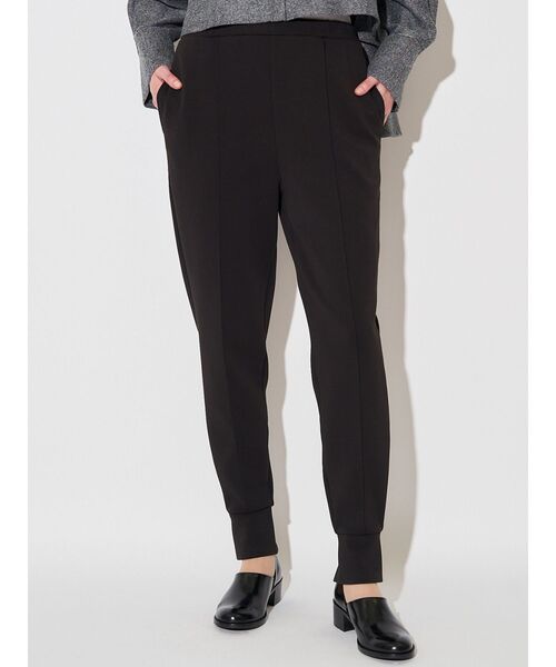 ELENDEEK(エレンディーク)の「ポンチファブリックジョガーパンツ(その他パンツ・レディース・ブラック/グレー・01/02)」の12枚目の写真