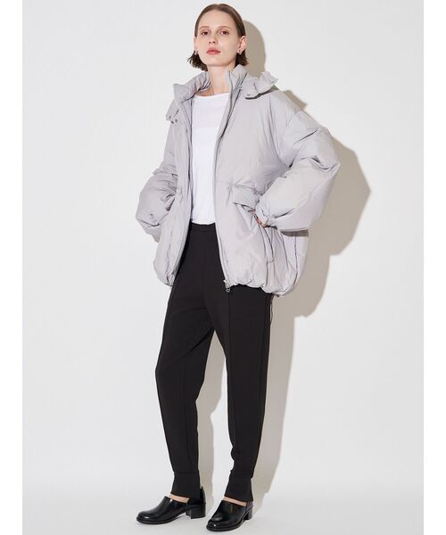 ELENDEEK(エレンディーク)の「ポンチファブリックジョガーパンツ(その他パンツ・レディース・ブラック/グレー・01/02)」の18枚目の写真