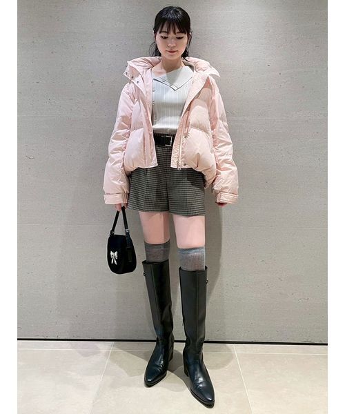 セール】【WEB限定カラー】recycleリボンダウン（ダウンジャケット