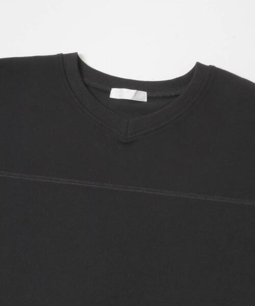 SENSE OF PLACE by URBAN RESEARCH（センスオブプレイスバイアーバンリサーチ）の「カノコVネックスウェット（スウェット・メンズ・ネイビー/ブラック/ボルドー・MEDIUM/LARGE）」の11枚目の写真