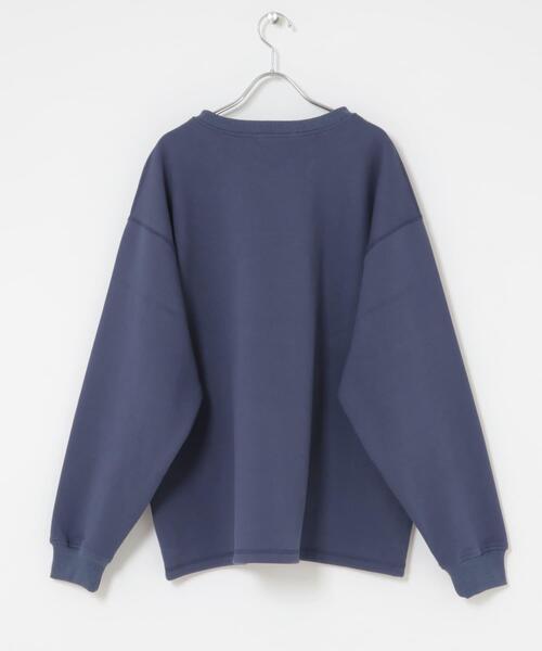 SENSE OF PLACE by URBAN RESEARCH（センスオブプレイスバイアーバンリサーチ）の「カノコVネックスウェット（スウェット・メンズ・ネイビー/ブラック/ボルドー・MEDIUM/LARGE）」の21枚目の写真