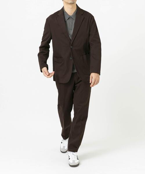 セール】『XLサイズあり』ピーチツイルストレッチシングルジャケット