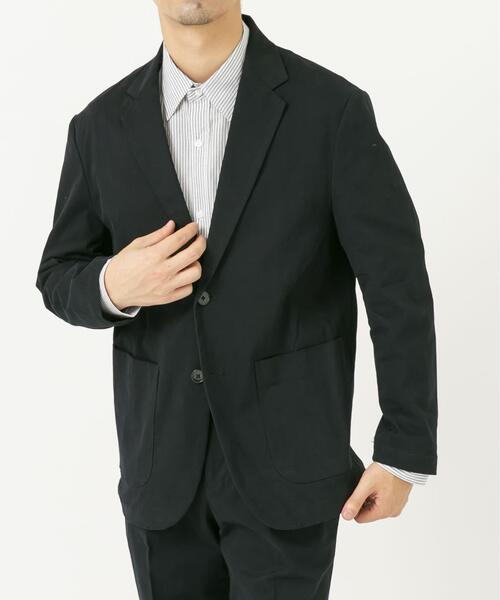URBAN RESEARCH ROSSO MEN(アーバンリサーチロッソメン)の「『XLサイズあり』ピーチツイルストレッチシングルジャケット(その他アウター・メンズ・ブラック/ネイビー/ダークブラウン・MEDIUM/X-LARGE/LARGE)」の5枚目の写真