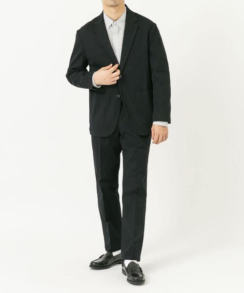 URBAN RESEARCH ROSSO MEN(アーバンリサーチロッソメン)の「『XLサイズあり』ピーチツイルストレッチシングルジャケット(その他アウター・メンズ・ブラック/ネイビー/ダークブラウン・MEDIUM/X-LARGE/LARGE)」の6枚目の写真