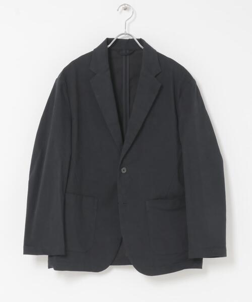 URBAN RESEARCH ROSSO MEN(アーバンリサーチロッソメン)の「『XLサイズあり』ピーチツイルストレッチシングルジャケット(その他アウター・メンズ・ブラック/ネイビー/ダークブラウン・MEDIUM/X-LARGE/LARGE)」の7枚目の写真