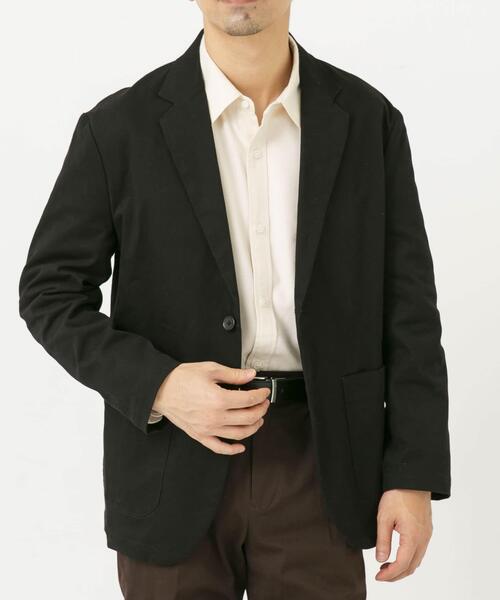 URBAN RESEARCH ROSSO MEN(アーバンリサーチロッソメン)の「『XLサイズあり』ピーチツイルストレッチシングルジャケット(その他アウター・メンズ・ブラック/ネイビー/ダークブラウン・MEDIUM/X-LARGE/LARGE)」の15枚目の写真