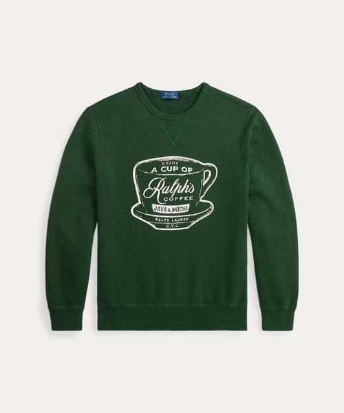 POLO RALPH LAUREN(ポロ ラルフ ローレン)の「Ralph's Coffee スウェットシャツ(スウェット・メンズ・グリーン・XL/S/M/L/XS)」の4枚目の写真