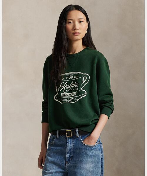 POLO RALPH LAUREN(ポロ ラルフ ローレン)の「Ralph's Coffee スウェットシャツ(スウェット・メンズ・グリーン・XL/S/M/L/XS)」の9枚目の写真