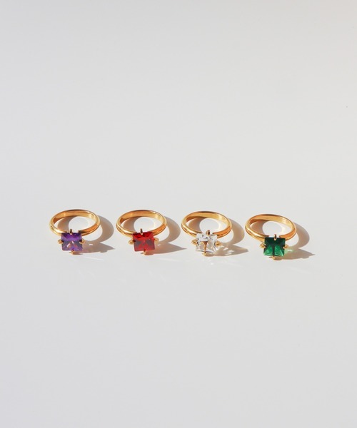 TUWAKRIM(トゥワクリム)の「【TUWAKRIM】PIRATES RING #0(リング・レディース・グリーン・X-LARGE)」の3枚目の写真