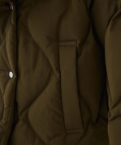 RIM.ARK/リムアーク】Double breasted stole down CT/ダブルブレス