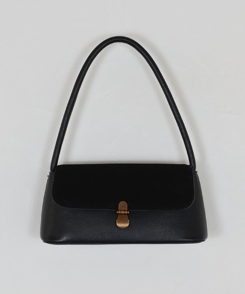 BLUEEAST(ブルーイースト)の「スウェードスクエアミニバッグ(ハンドバッグ・レディース・キャメル/レオパード/ブラック・FREE)」の15枚目の写真