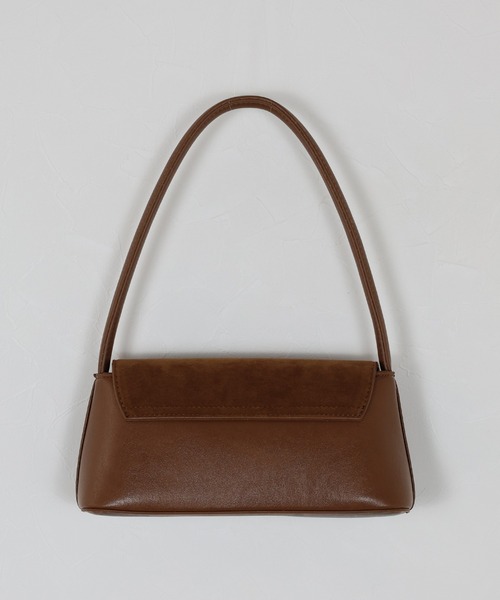 BLUEEAST(ブルーイースト)の「スウェードスクエアミニバッグ(ハンドバッグ・レディース・キャメル/レオパード/ブラック・FREE)」の17枚目の写真