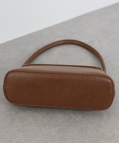 BLUEEAST(ブルーイースト)の「スウェードスクエアミニバッグ(ハンドバッグ・レディース・キャメル/レオパード/ブラック・FREE)」の21枚目の写真